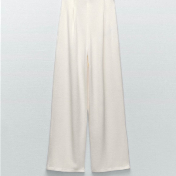 Zara cream knit pants - Picture 9 of 12